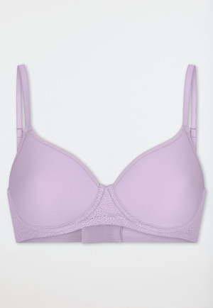 Reggiseno con coppe spacer color orchidea - Air