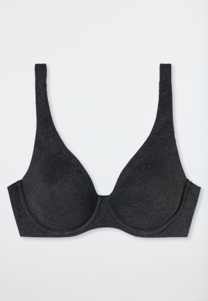 Underwire bra spacer lining black - Air