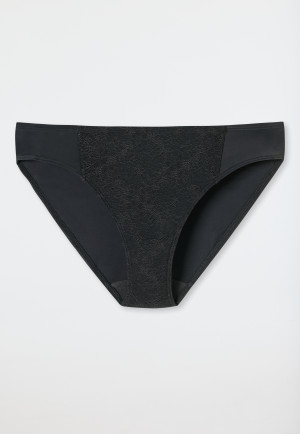 Rio-Slip blickdichte Spitze schwarz - Air