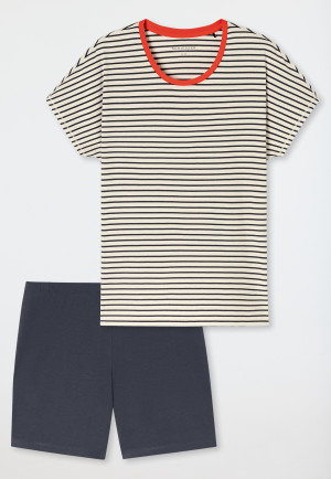 Schlafanzug kurz off-white - Casual Essentials