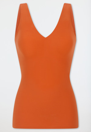 Topje microvezel uitneembare pads terracotta - Invisible Soft