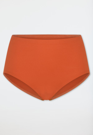 Maxi briefs microware terracotta - Invisible Soft