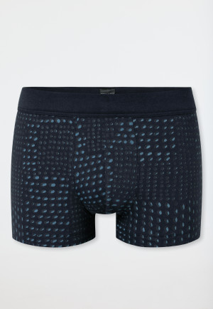 Shorts graphit gemustert - Fine Interlock
