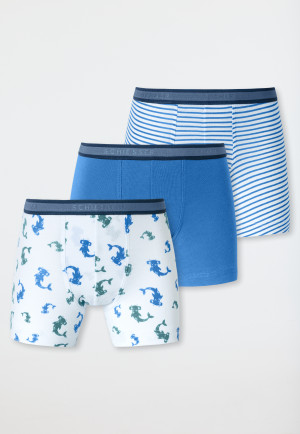 Shorts 3-pack Organic Cotton multicolored - 95/5