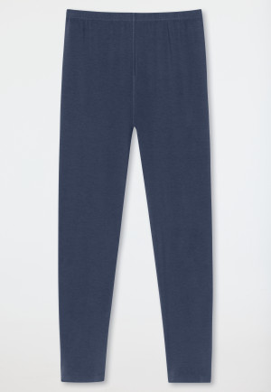 Unterhose lang unisex wärmend jeansblau - Thermo