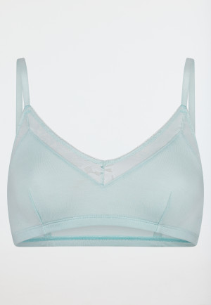 Kanten bustier zonder beugel munt - Modern Lace