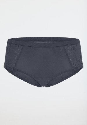 Culotte dentelle graphite - Modern Lace