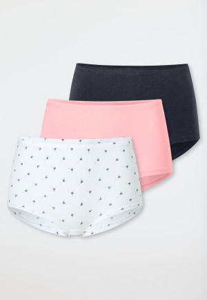 Short 3 set van Organic Cotton meerkleurig - 95/5