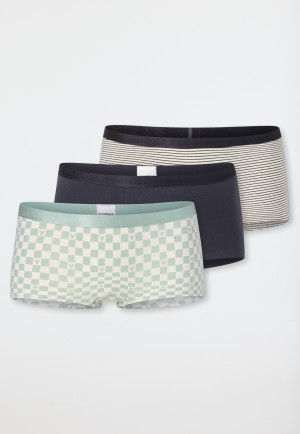 Shorts 3er-Pack mehrfarbig bedruckt - 95/5