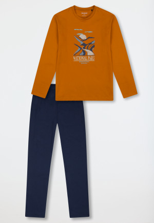 Schlafanzug lang whisky - Nightwear