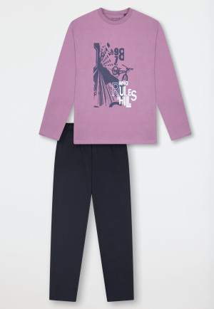 Lange pyjama lila - Teens Nightwear