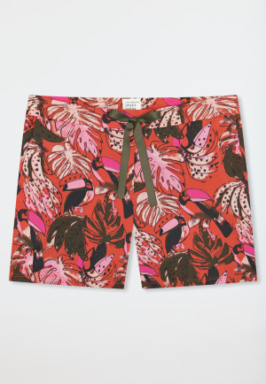 Jungle korte broek terracotta - Mix+ Relax