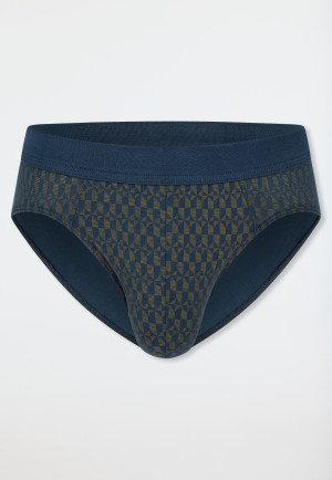 Rio-Slip deep blue gemustert - 95/5