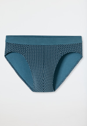 Rio briefs chequered atlantic blue - 95/5