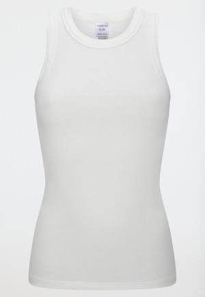 Trägertop Feinripp off-white - Revival Paula