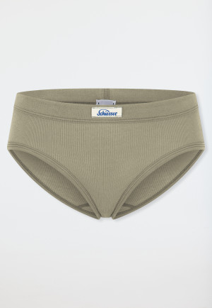 Slip fijne rib jade - Revival Paula