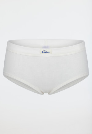 Panty fine rib off-white - Revival Paula