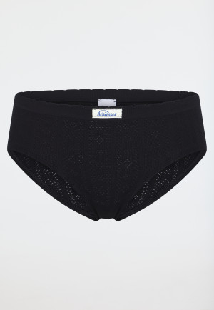 Panty Ajourée seamless schwarz - Revival Alma
