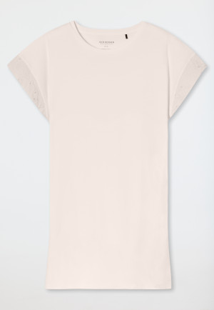 Sleep shirt short off-white - Casual Nightwear