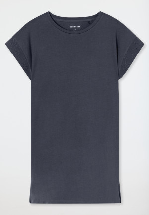 Nachthemd korte grafiet - Casual Nightwear