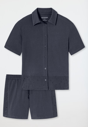Pigiama corto grafite - Casual Nightwear