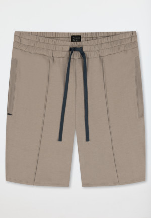 Hose kurz Sweat-Qualität clay - Mix+Relax