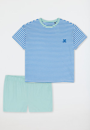 Short pyjamas stripes turtle aquarium - Nightwear