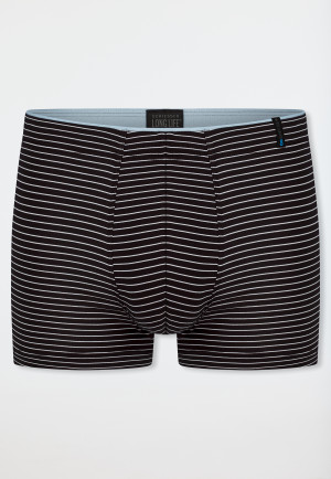Shorts en modal à rayures graphite - Long Life Soft