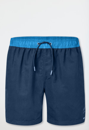 Badeshorts Webware recycelt indigo - Aqua