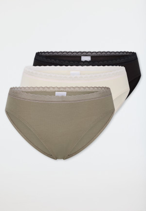 Rioslip 3 set van 3 kanten meerkleurig - Moderne Multipacks