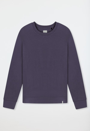 Sweat-shirt Interlock indigo - Mix+Relax