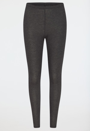 Leggings dunkelgrau-meliert - Premium Warming