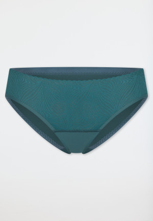 Seamless & Invisible Soft Lace rio briefs green - Invisible Soft Lace