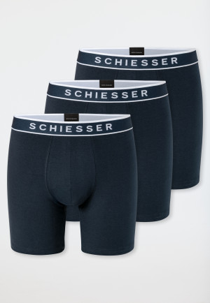Pantaloncini lunghi, confezione da 2, blu scuro - 95/5