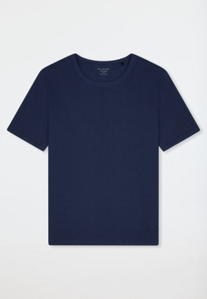 Shirt korte mouw dubbelrib admiraal - SCHIESSER 150 Years