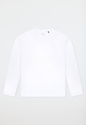 Shirt lange mouwen wit - SCHIESSER 150 Years