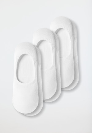 Inshoe-Herrensocken 3er-Pack weiss - Long Life Cool