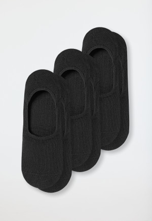 Inshoe-Damensocken 3er-Pack schwarz - Long Life Cool