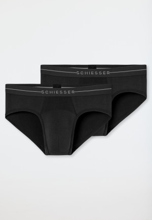 Rioslip set van 2 stuks zwart - Cotton Flex
