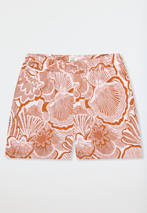 Broek korte zware single jersey schelpen multicolour - Mix+ Relax