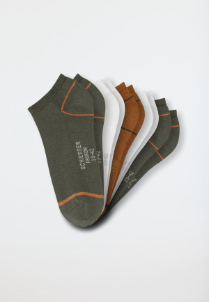 Men's socks sneakers 5-pack multi-colored - Fashion