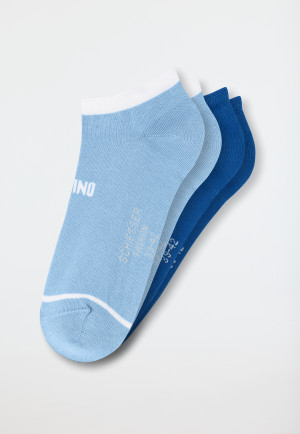 Men's socks sneakers 2-pack blue - Fashion