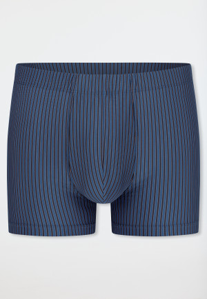 Short con strisce in denim slavato - Pure Micro