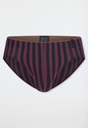 Slip supermini a strisce marroni - Long Life Soft
