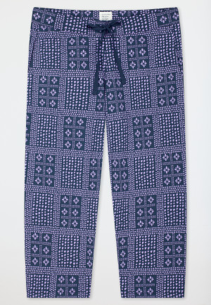 3/4-broek met veelkleurig bedrukking - Mix+ Relax