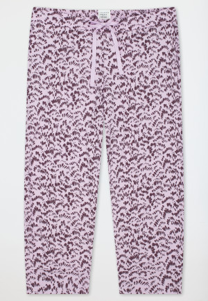 3/4-broek met manchetten en veren, multicolor - Mix+ Relax