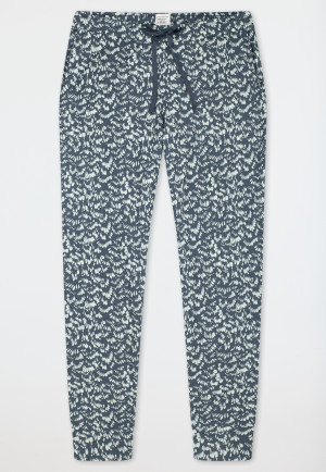 Langere broek met elastische manchetten en veren, multicolor - Mix+ Relax