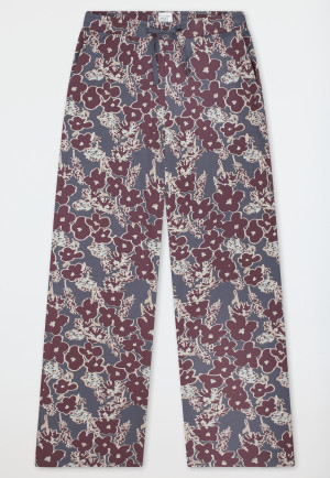 Lange broek met veelkleurige bloemenprint - Mix+ Relax