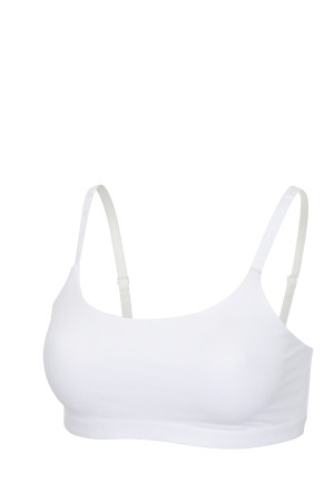 Bustier met uitneembare pads Wit - ADIDAS