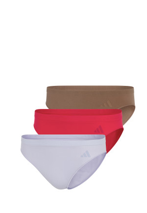Slip 3-pack Rood/Lila/Bruin - ADIDAS